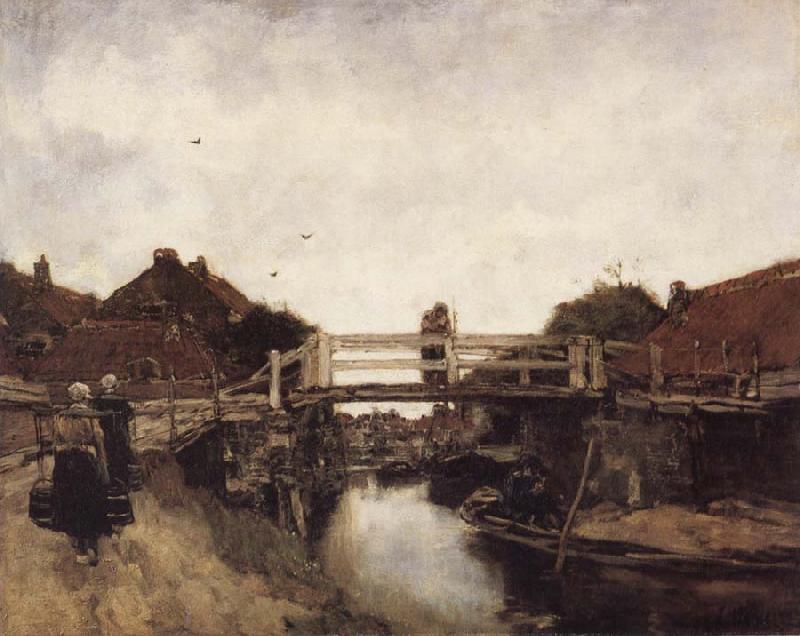 Jacobus Hendrikus Maris The Bridge